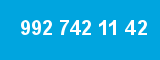 992 742 11 42